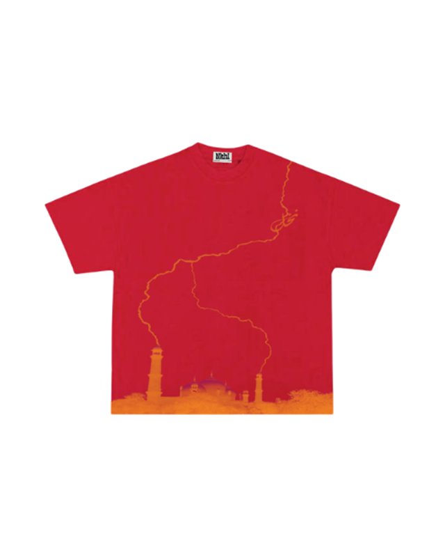 Lahore tee, red